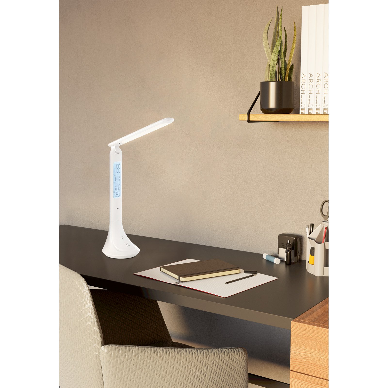 LED-Tischleuchte Luca inkl. Akku weiss