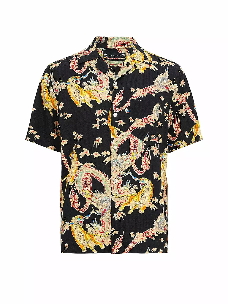 ALLSAINTS Hemd DRAGON schwarz
