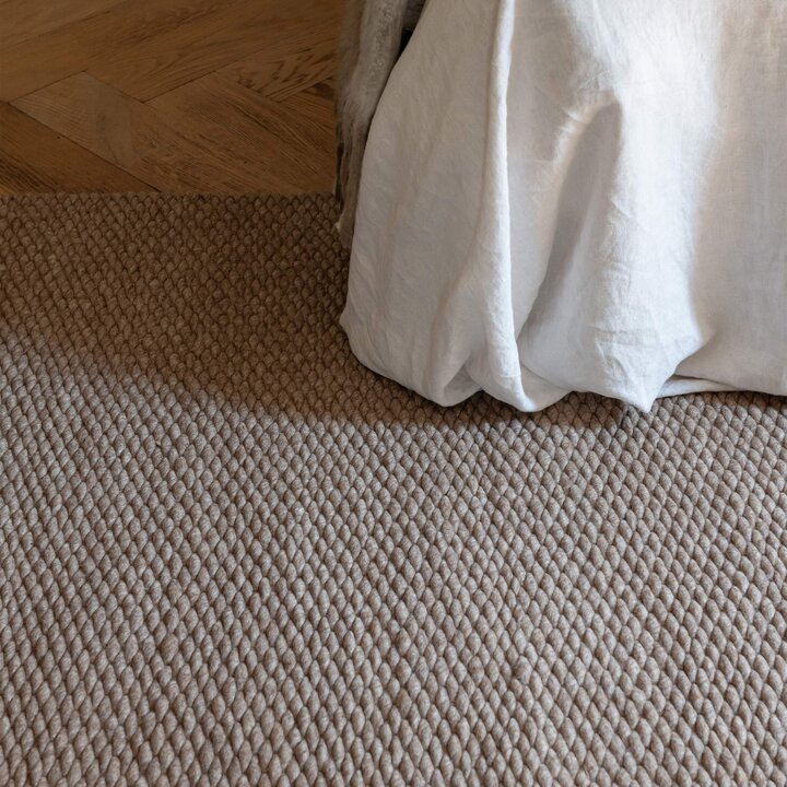 Handgeweven vloerkleed - Donna Bruin 650