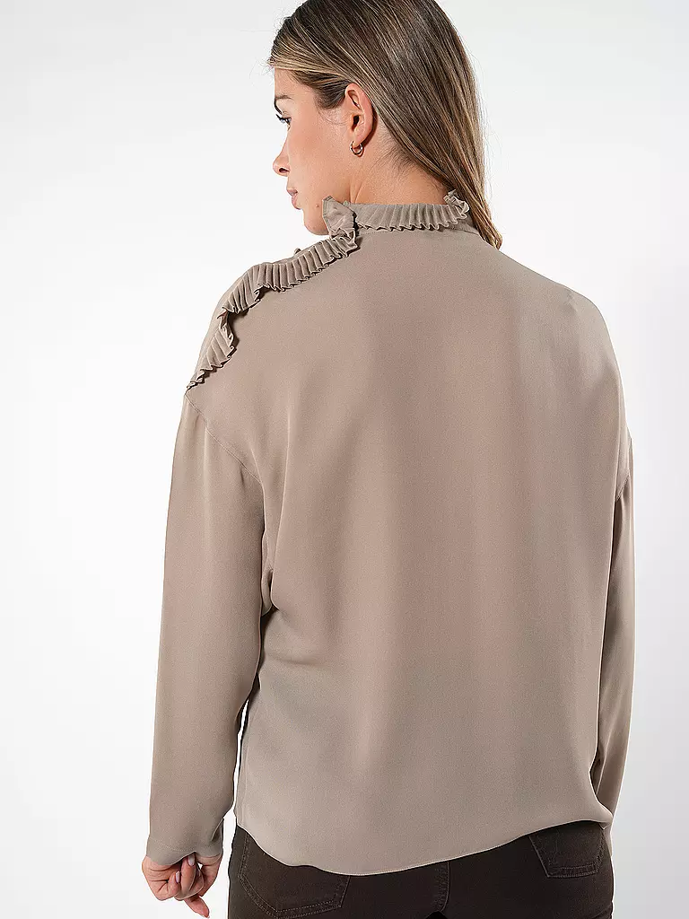 EMPORIO ARMANI Seidenbluse  beige
