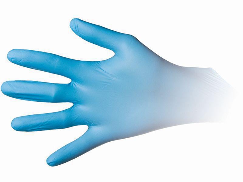 SecondSkin Einweghandschuh Nitril Strong XL, Blau, 90 Stück Einweghandschuhe Nitril