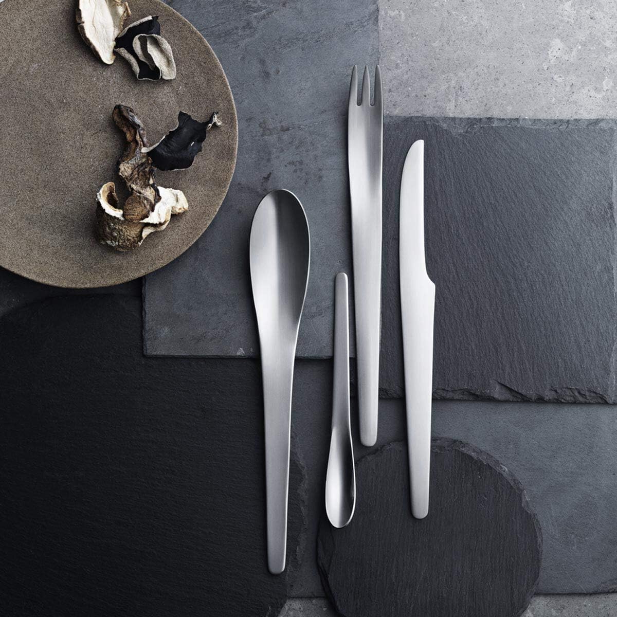 Georg Jensen GJ 106093 Besteck Set Matt, 16 Stück, Edelstahl, stainless steel, 8,1 x 19 x 26,2 cm