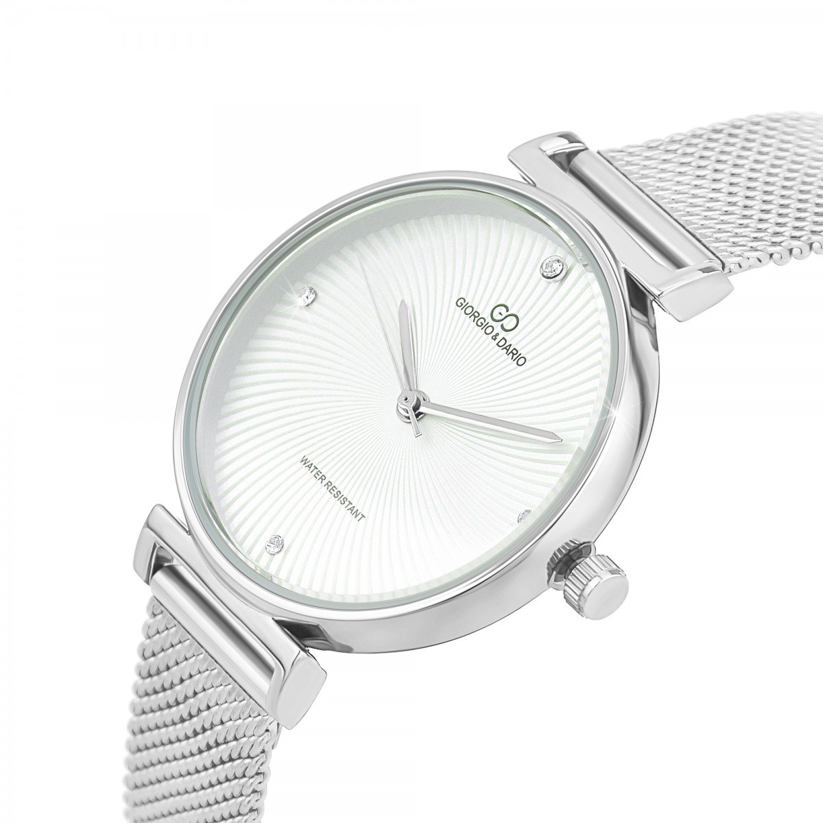 Montre Ornella élégante ornée de Cristaux scintillants SC Crystal