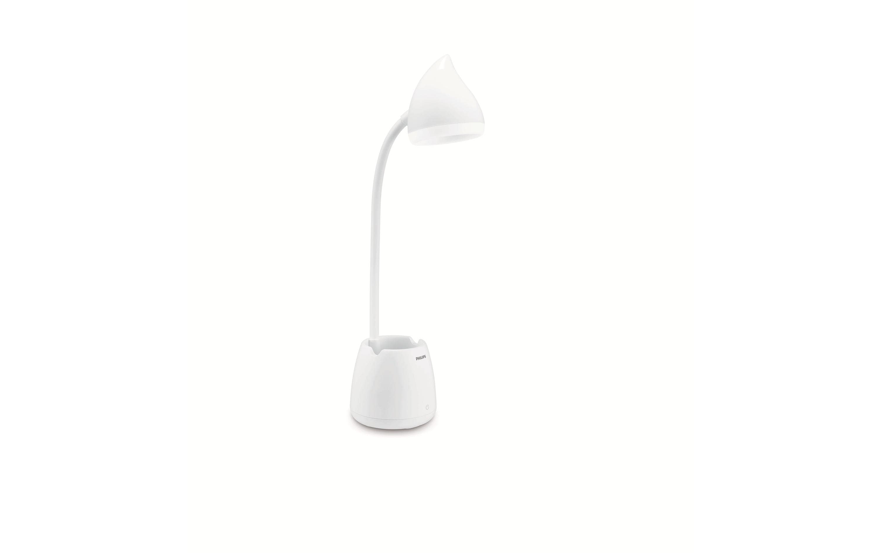 Hat Tischleuchte weiss 80 lmLED-Schreibtischleuchte