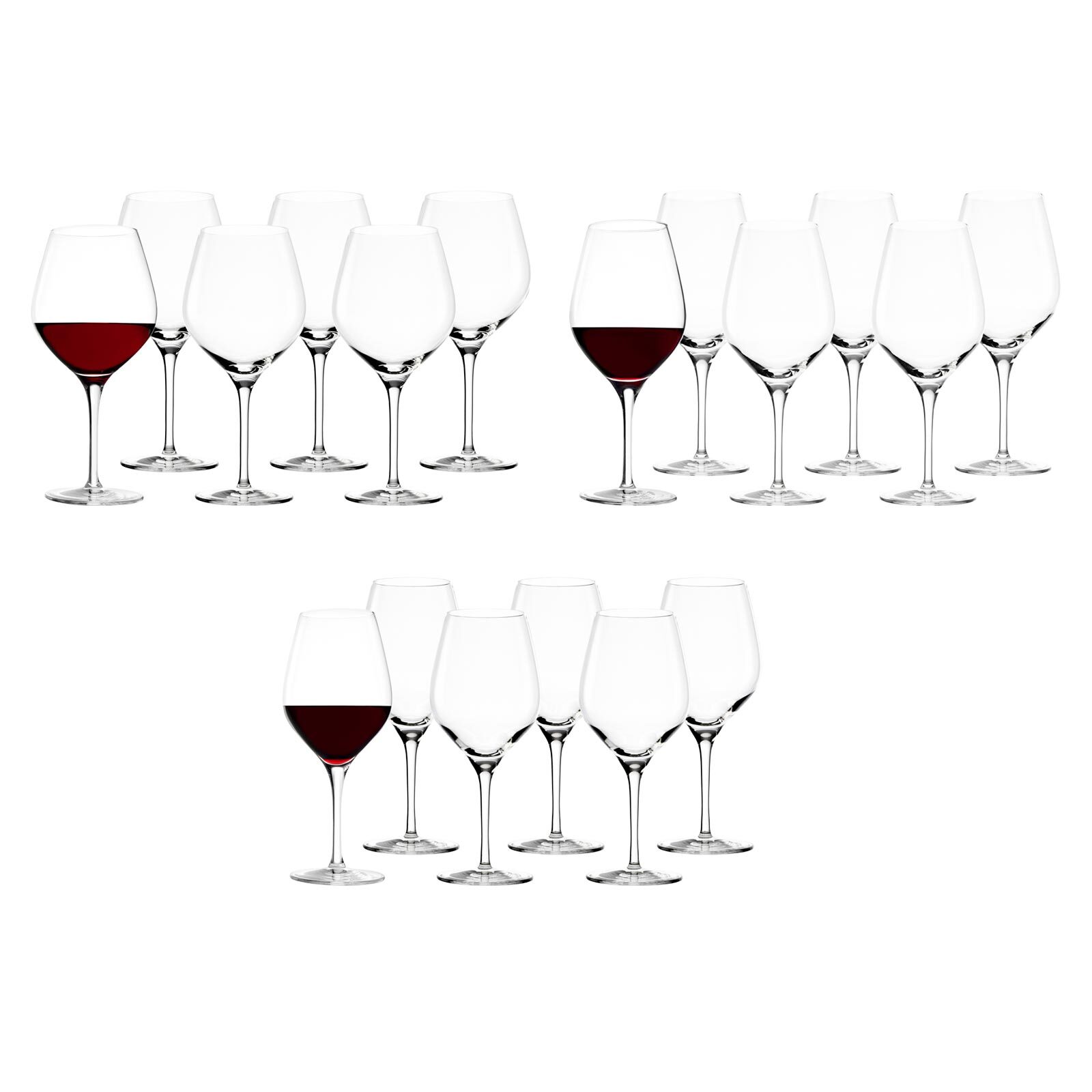 Stölzle Lausitz Rotwein Gläser Exquisit 18er Set