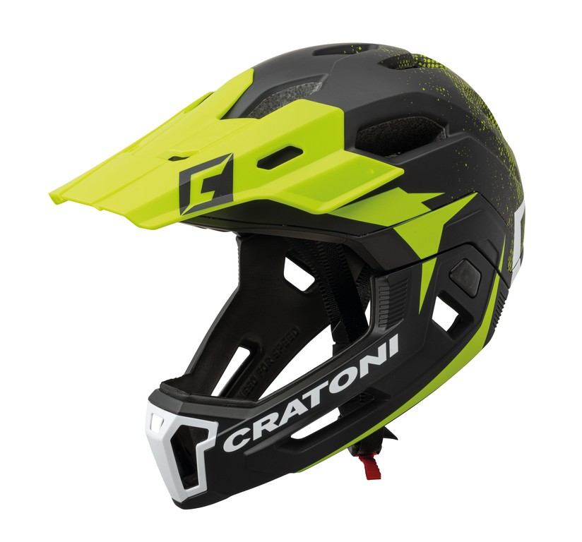Cratoni C-Maniac 2.0 MX MTB Hjelm Sort/Lime