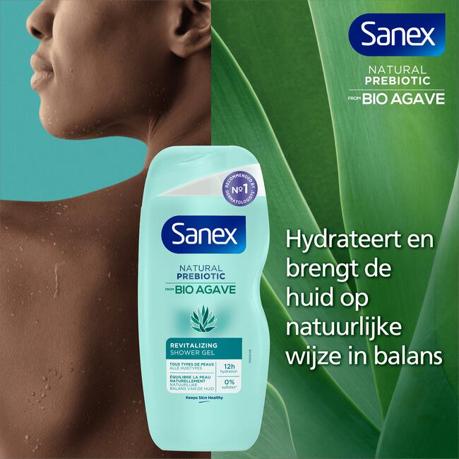 Sanex Expert Skin Health Organic Agave Revitalizing Douchegel - 400ML