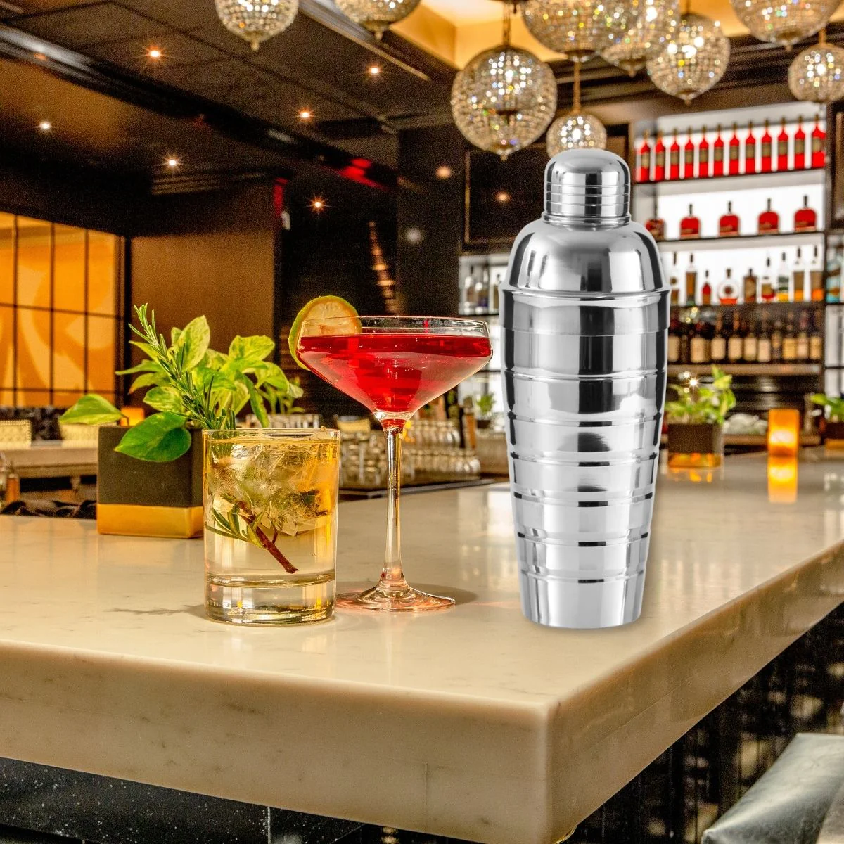 Shaker à cocktails en inox 750 ml Bar Concept Fackelmann