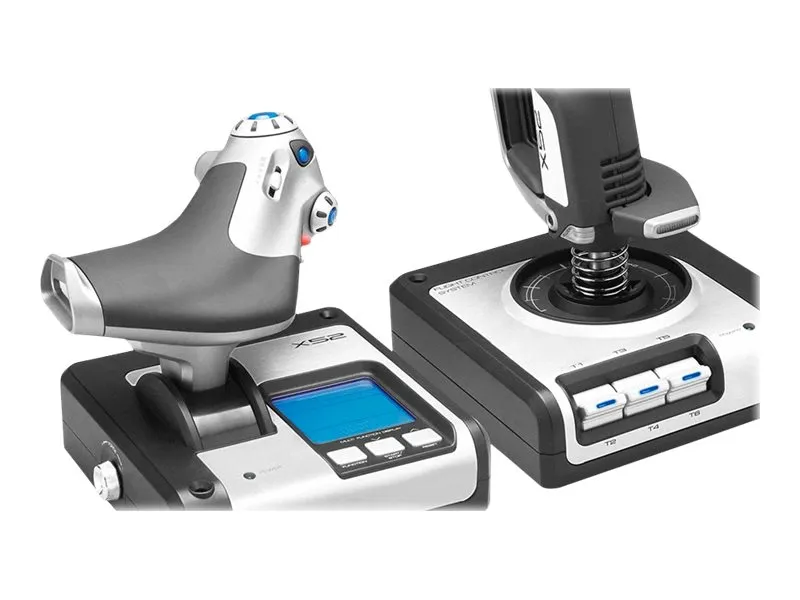 Logitech G X52 H.O.T.A.S. - Joystick og speeder - kablet - for PC