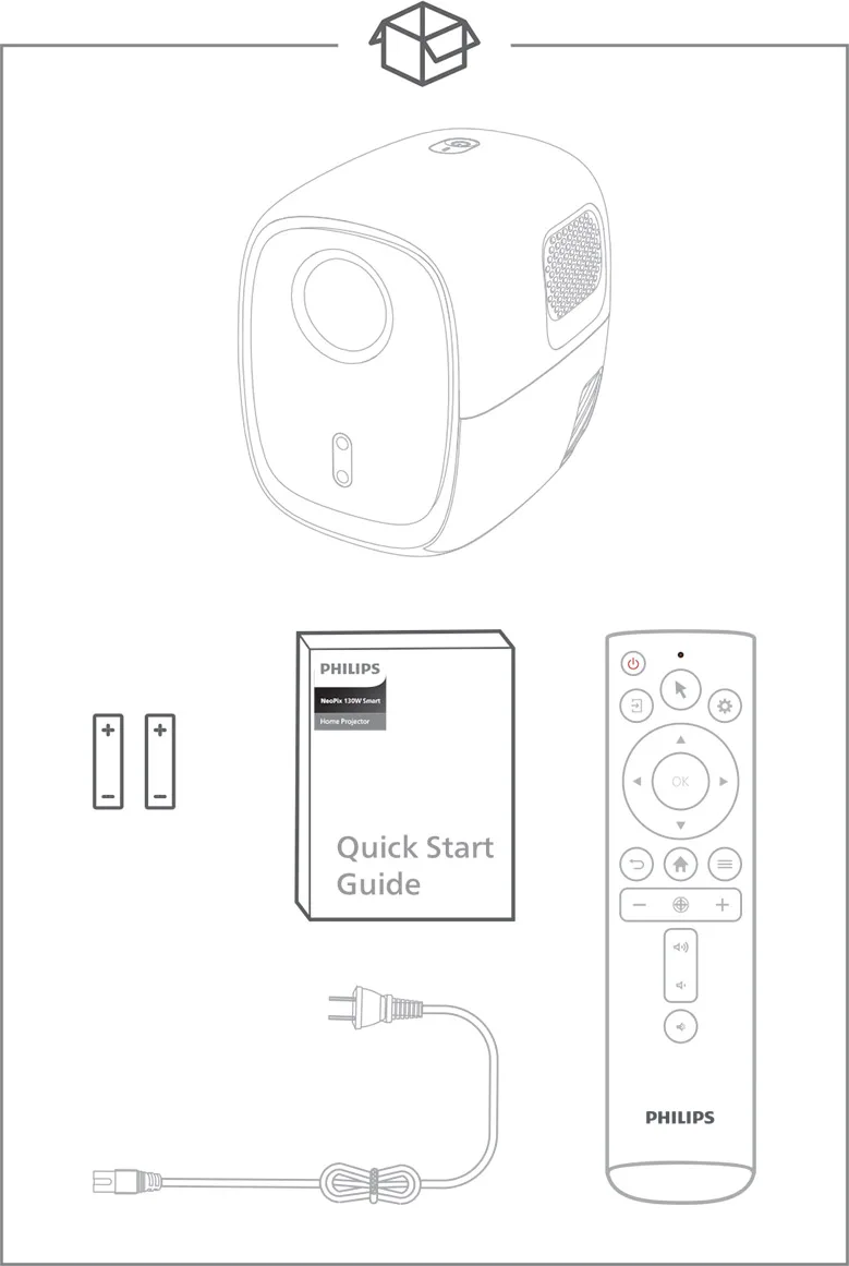 Philips NeoPix 130 Blanc arctique Picoprojecteurs
