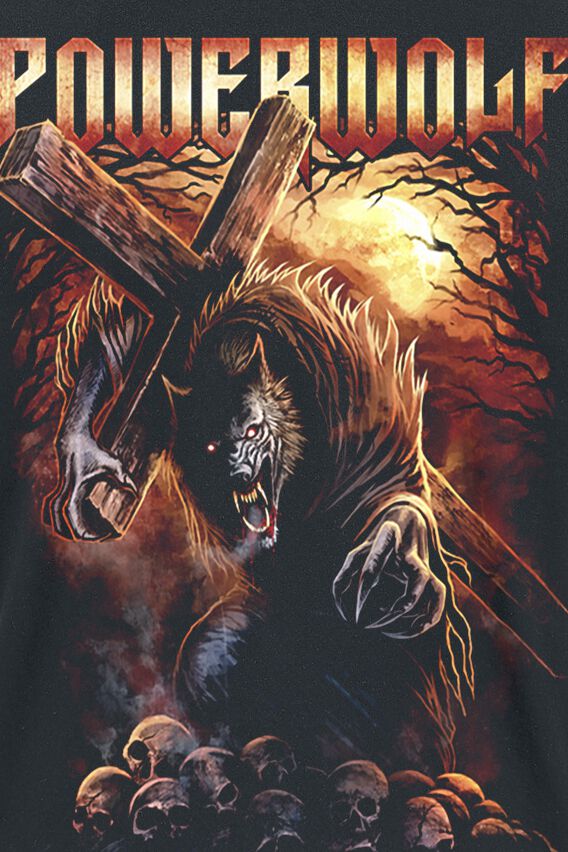 Via Dolorosa | Powerwolf T-Shirt Manches courtes