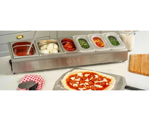 Ooni Pizza Toppings Station