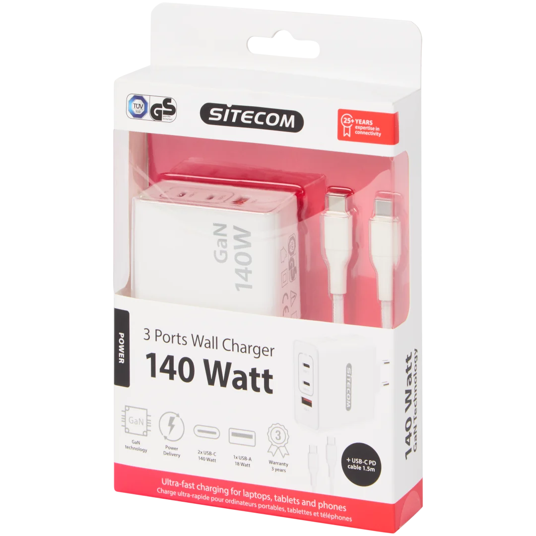 Chargeur secteur USB Sitecom