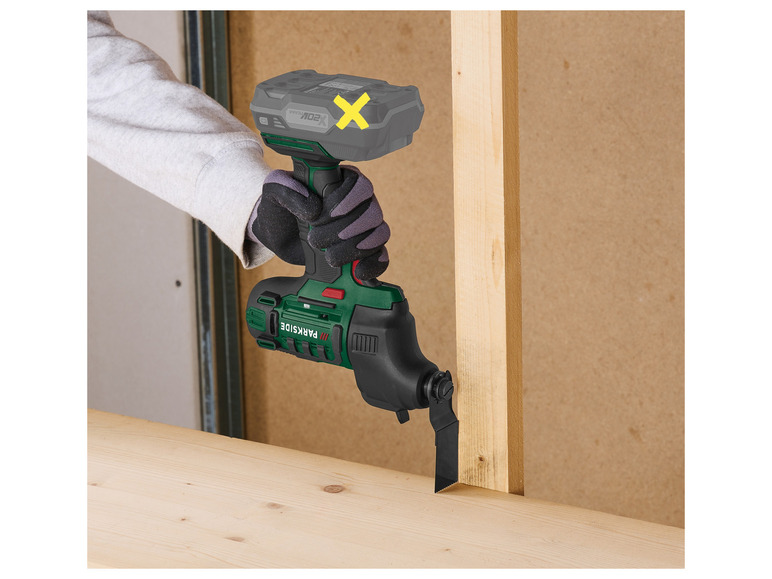 3-in-1 accu-combiapparaat 20 V zonder accu en lader