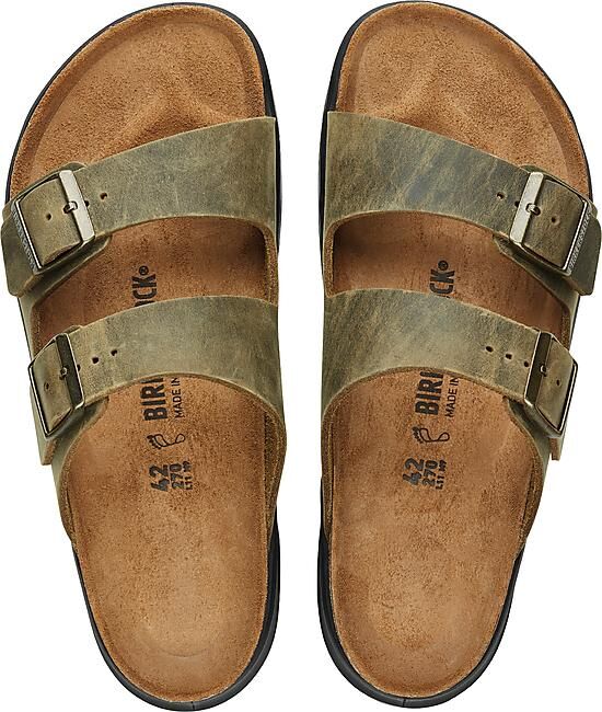 BIRKENSTOCK - SANDALE ARIZONA CT M LEOI FADED KHAKI REGULAR