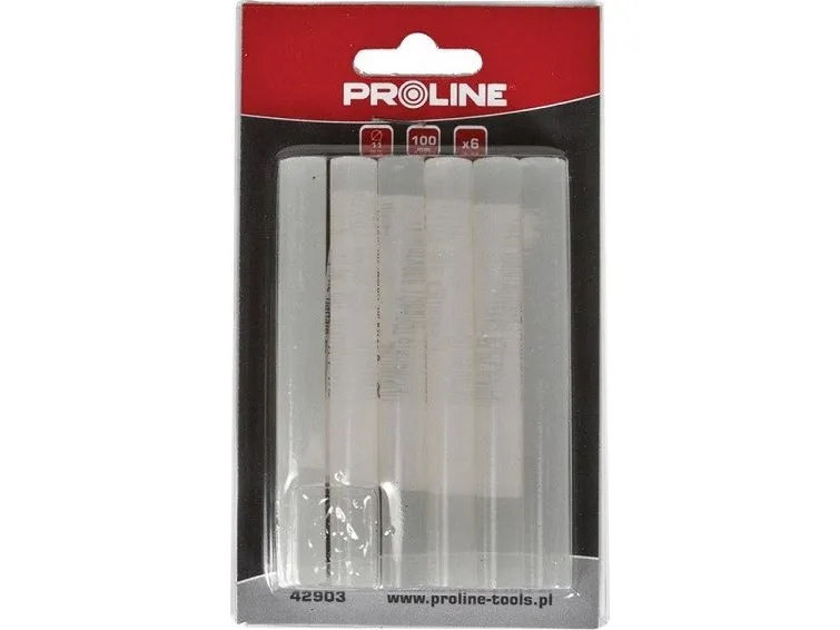 Pro-Line limstifter 11 mm x 100 mm transparent 6 stk. 42903