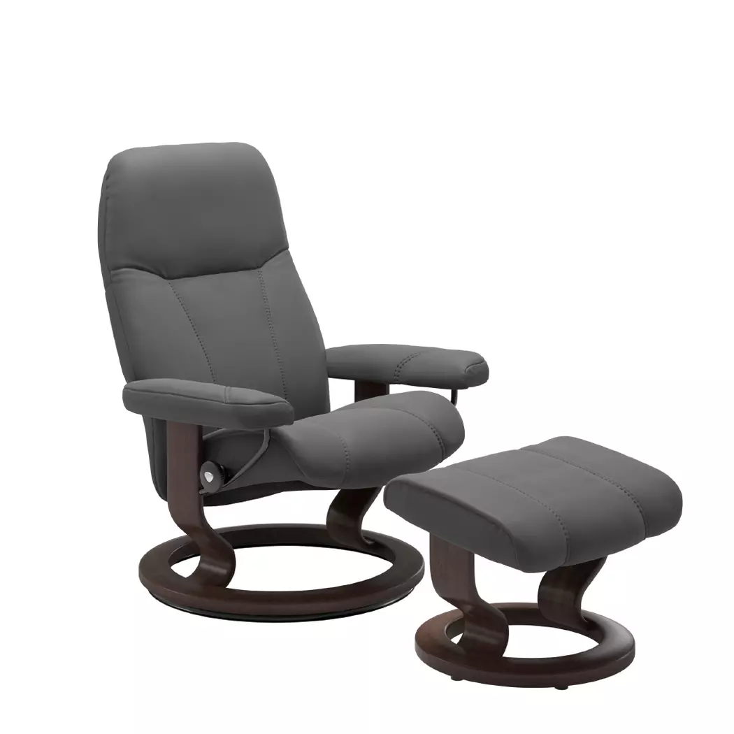 Sessel mit Hocker Consul Classic