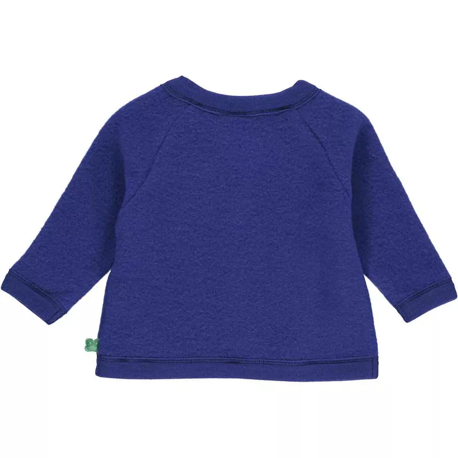 Fred's World Fleecejacke aus Merinowolle blue