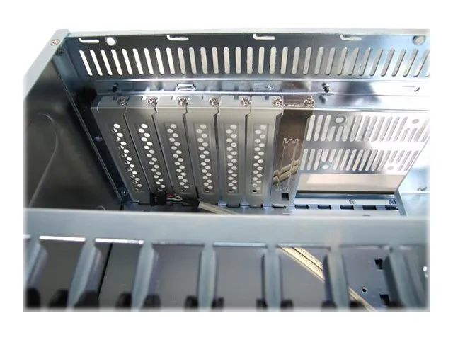 Chieftec UNC-410S-B - Rack-monterbar 4U - ATX - ingen strømforsyning - sort - USB