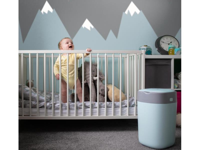 Sangenic Windeleimer Twist & Click  Grau/Hellblau Windeleimer Twist & Click, Weiss