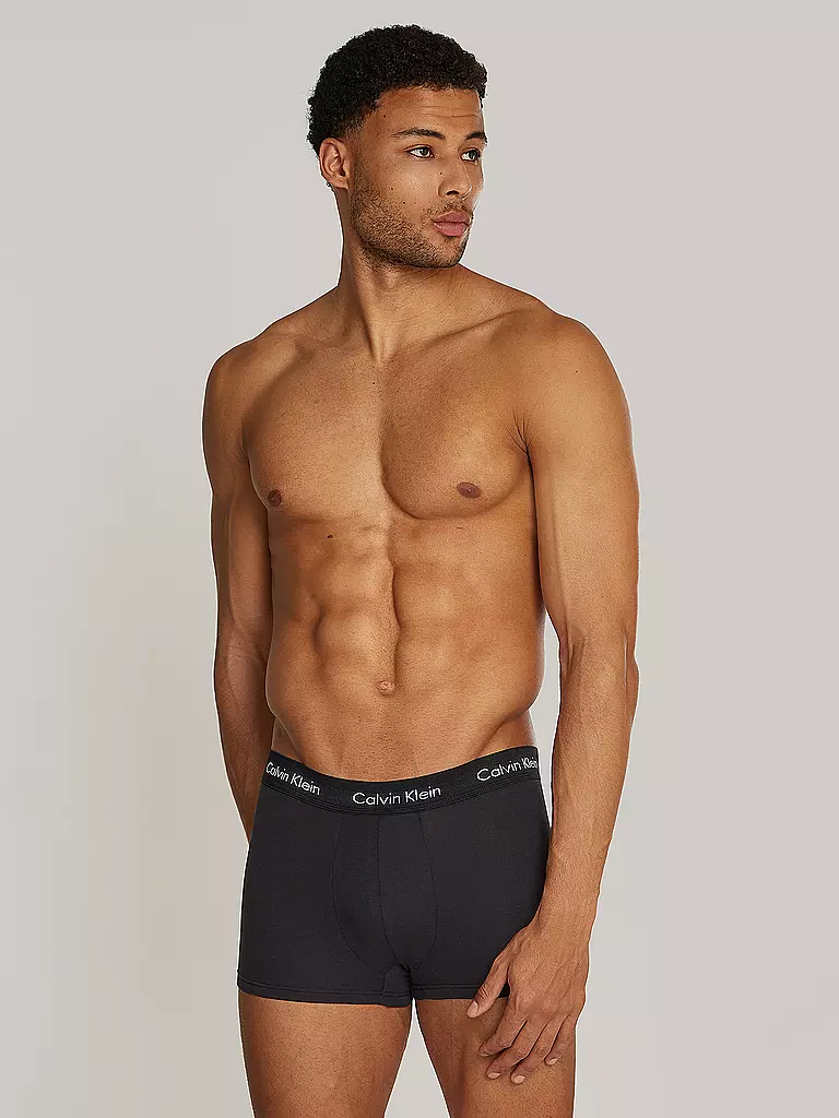 CALVIN KLEIN Pants 3-er Pkg black schwarz