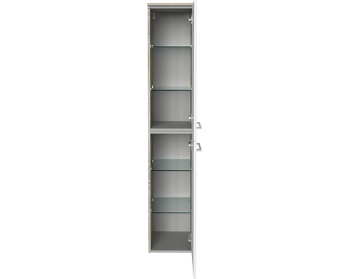 Hoge kast FACKELMANN B.Style rechts 30x162x31,6 cm Naturel Eiken/wit