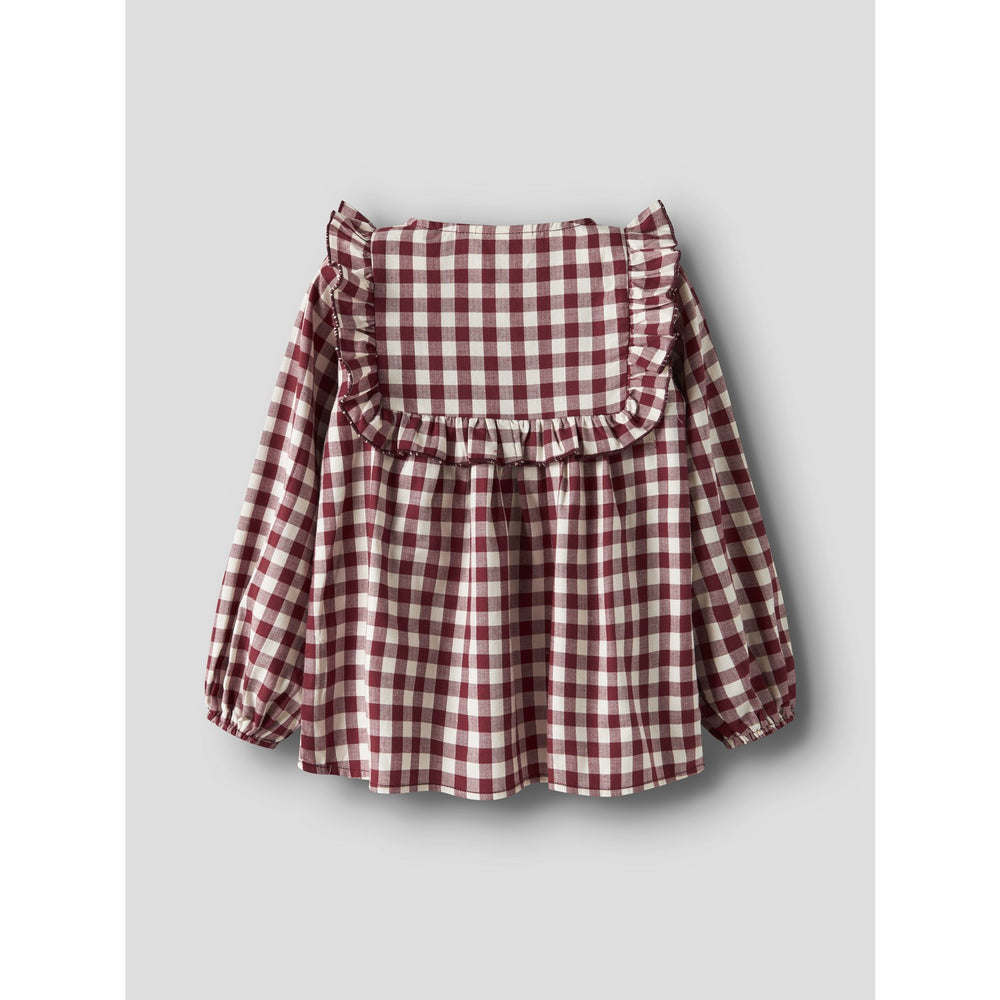 Køb Lil'Atelier Red Dahlia Nmfrio Ls Loose Skjorte Lil