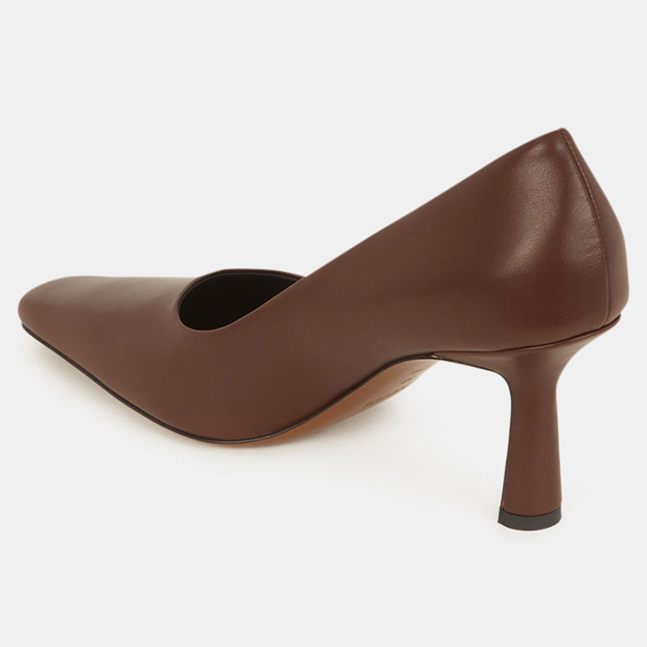 Neous Escarpins en Cuir chocolat - Talon 7.5 cm