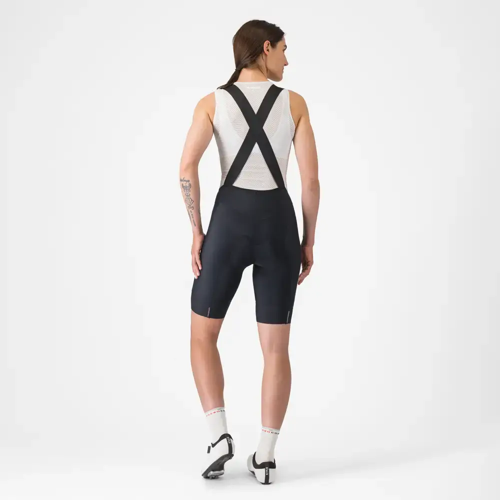 Castelli Prima 2 DT Fietsbroek Kort Zwart/Zwart Dames