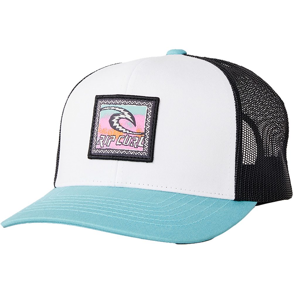 Rip Curl Custom Curve Trucker Cap blue lagoon