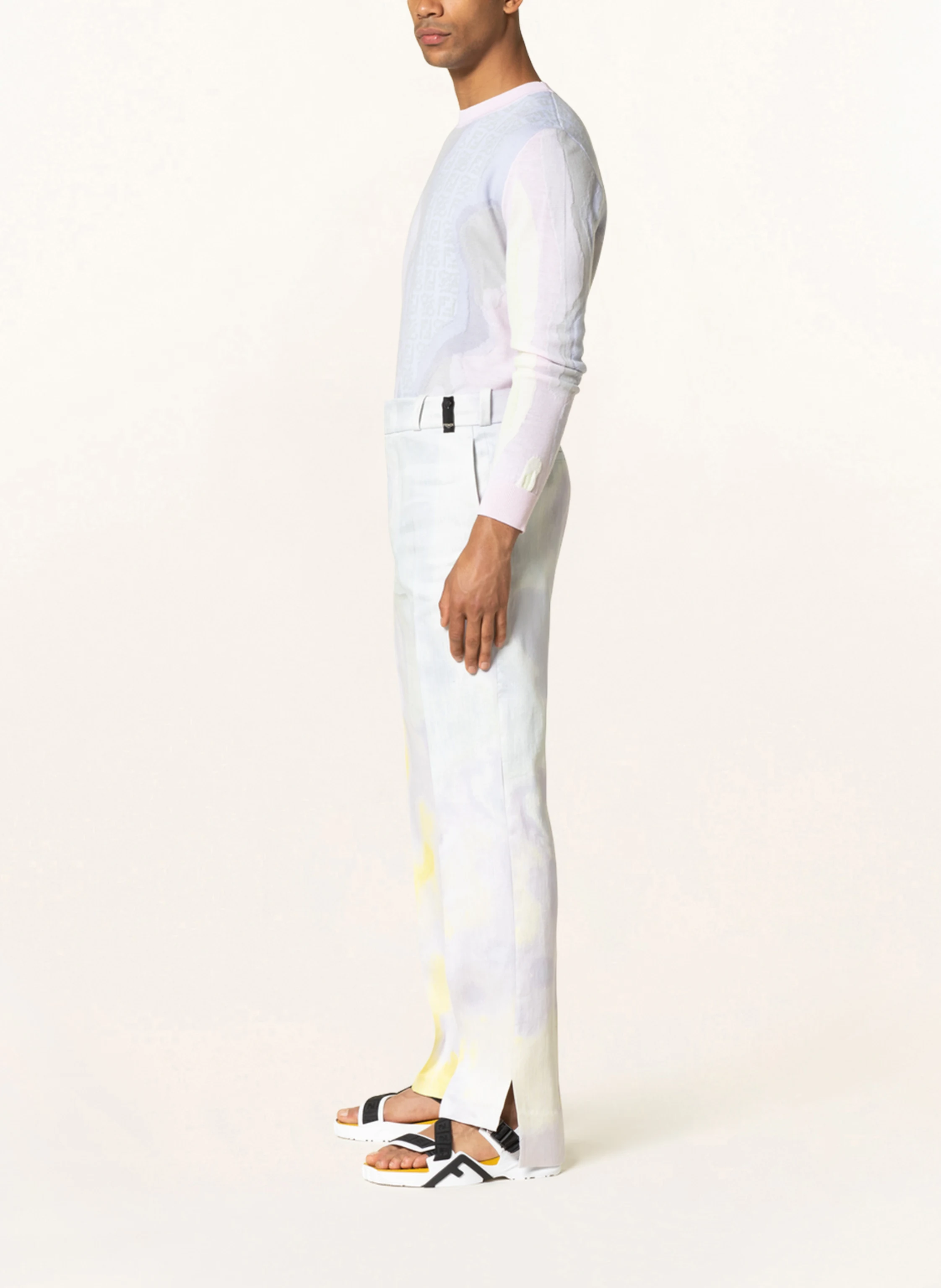 FENDI Hose Regular Fit mit Leinen