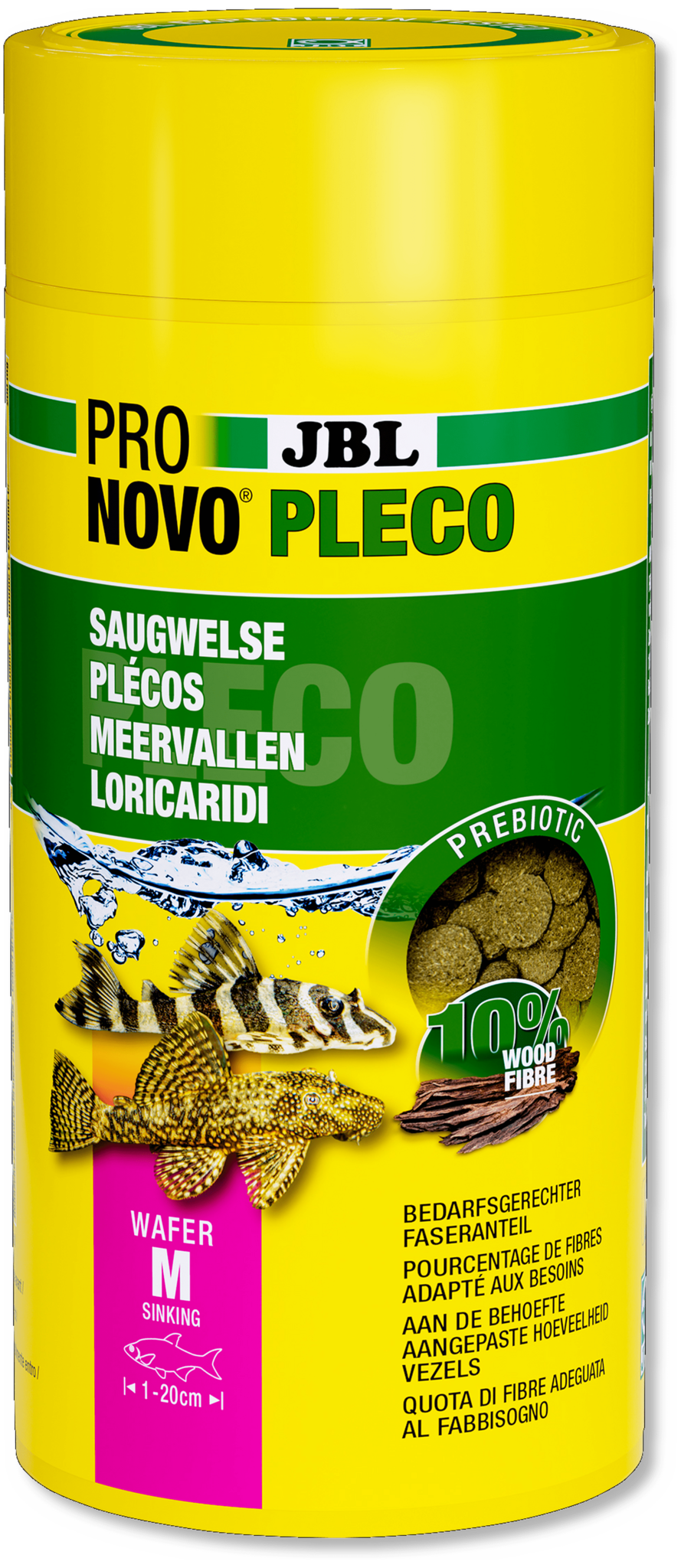 JBL Pronovo Pleco Wafer M 1000ml | Zinkende voedertabletten