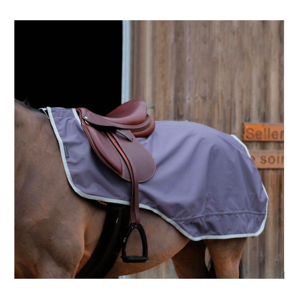 Equitheme TYREX 1200D - Couvre-reins taupe