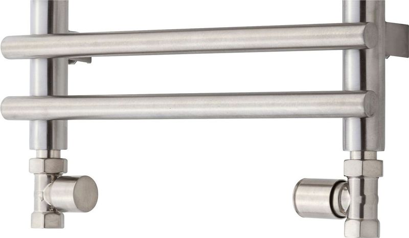 TVS - Valves 110 - Aansluitset - Staal - Rechte Aansluiting