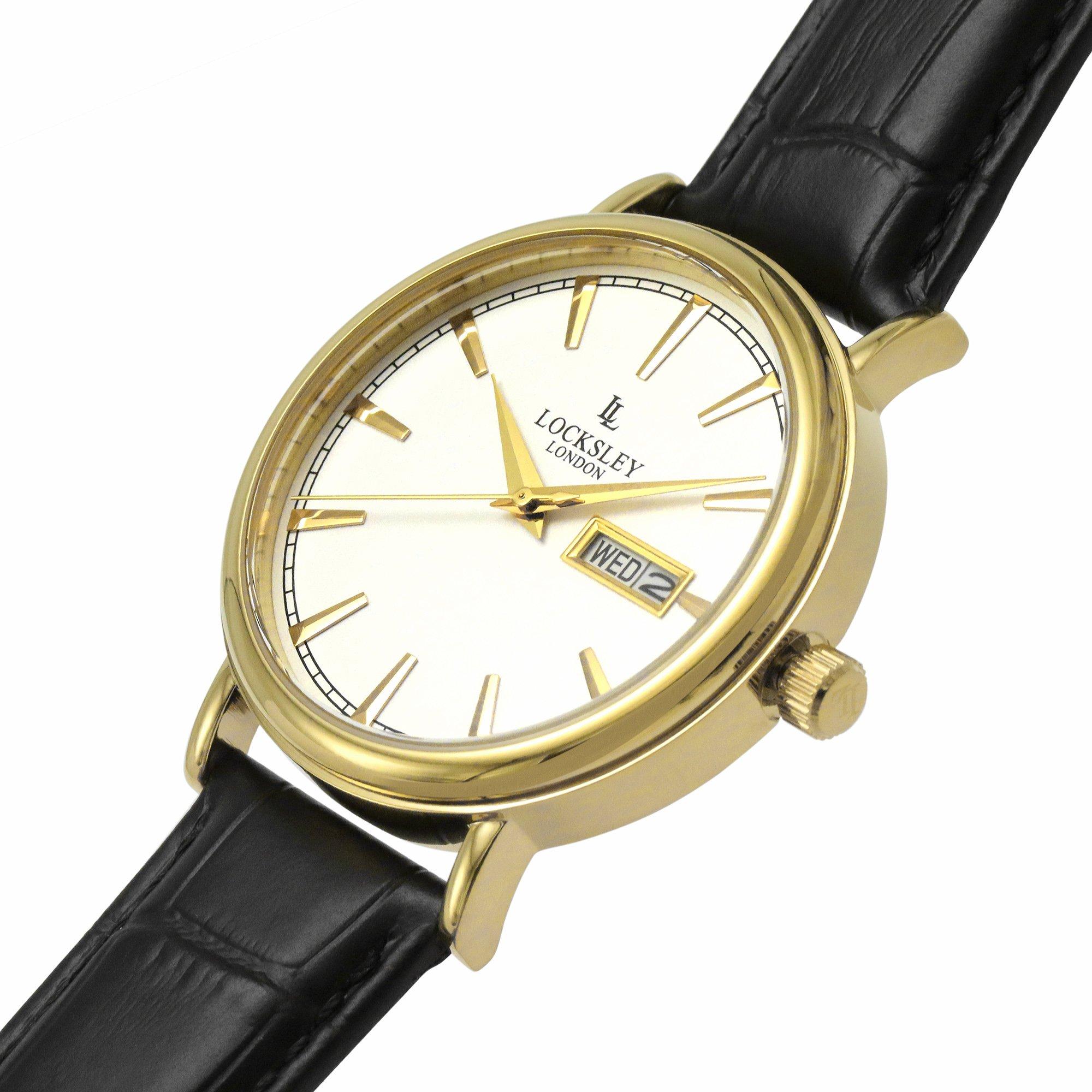 Locksley London Stainless Steel Classic Analogue Quartz Watch