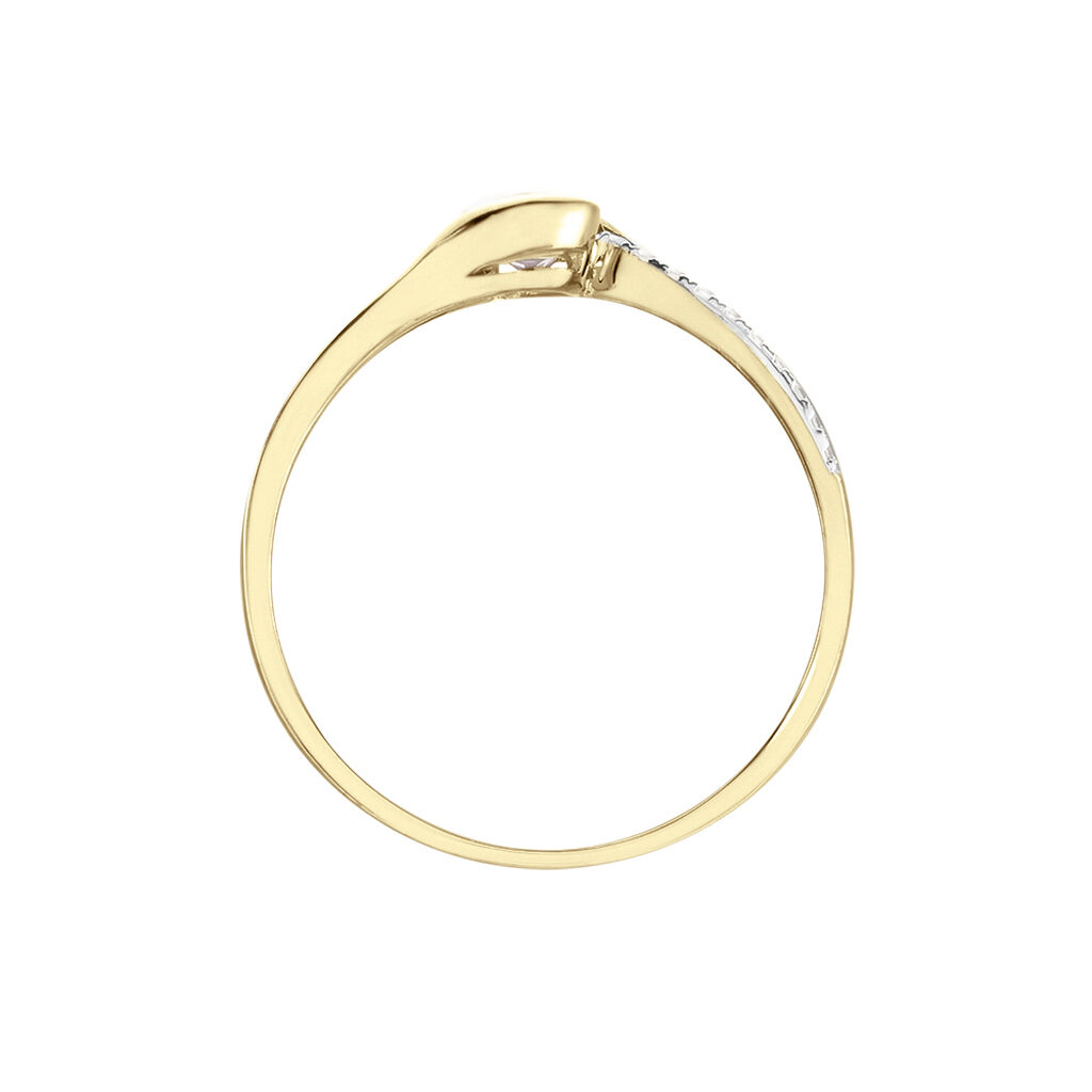 Bague Or Jaune Anja Améthyste