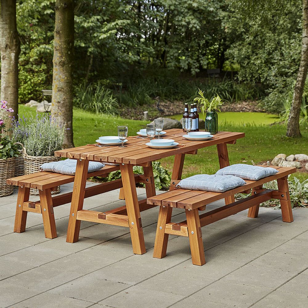 BENKESETT PLUS COUNTRY TEAK