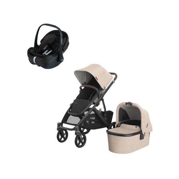 UPPAbaby VISTA V3 Kinderwagen 3-in-1 - Dillan | Joolz X Maxi-Cosi Pebble 360 Pro 2 Autostoeltje