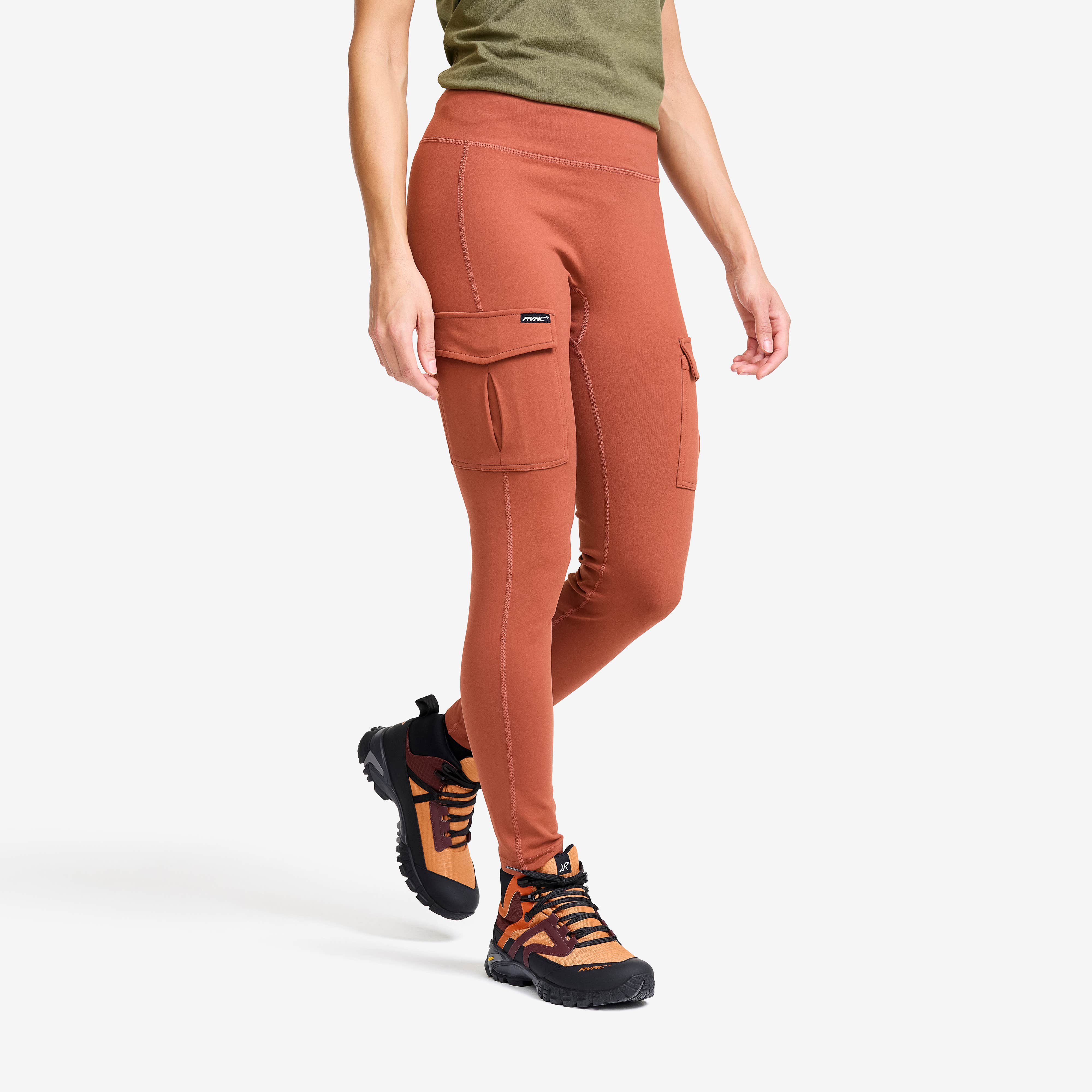Summit Pocket Tights Dame Pink Mahogany