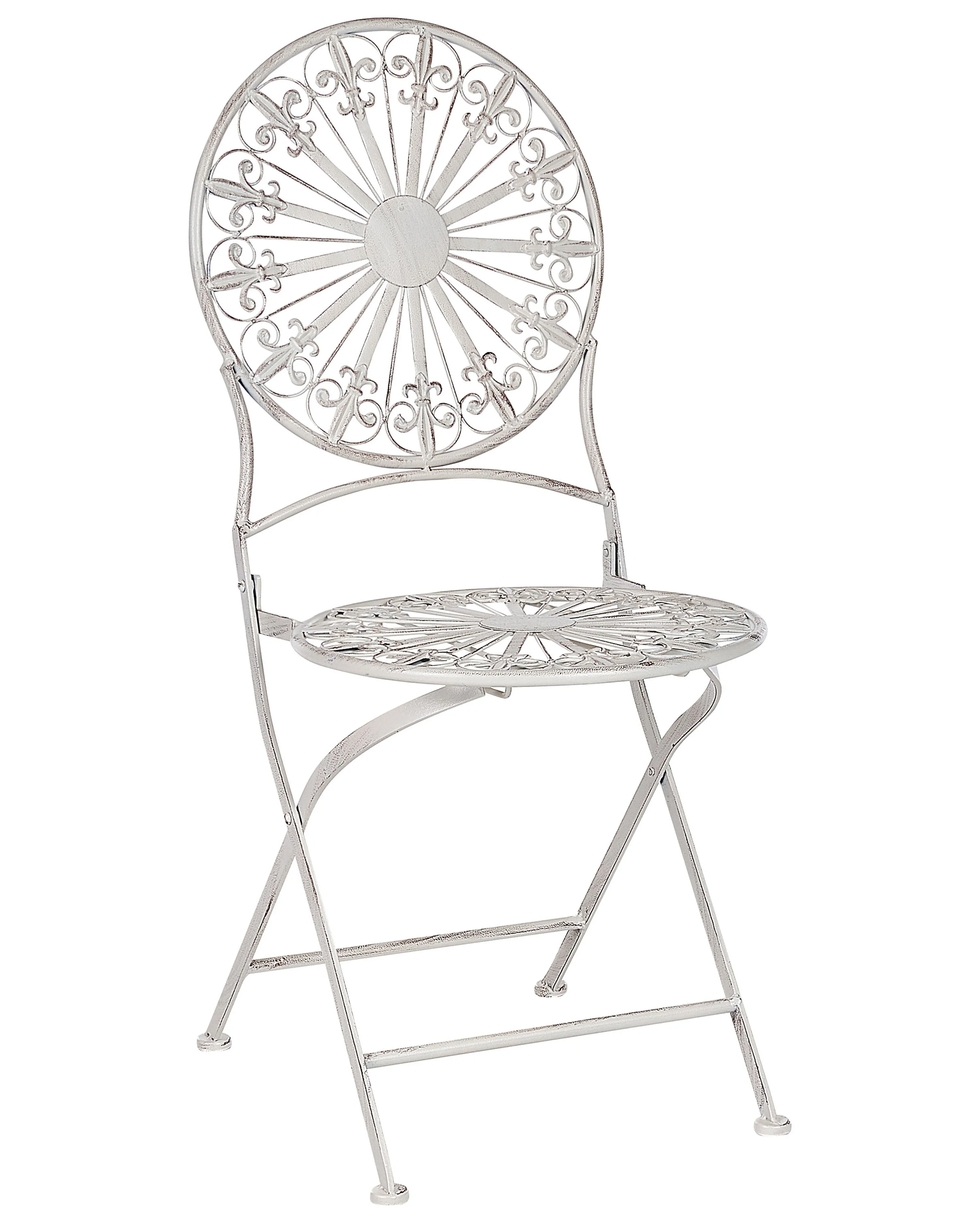 Set van 2 tuinstoelen SCAFA Metaal Wit