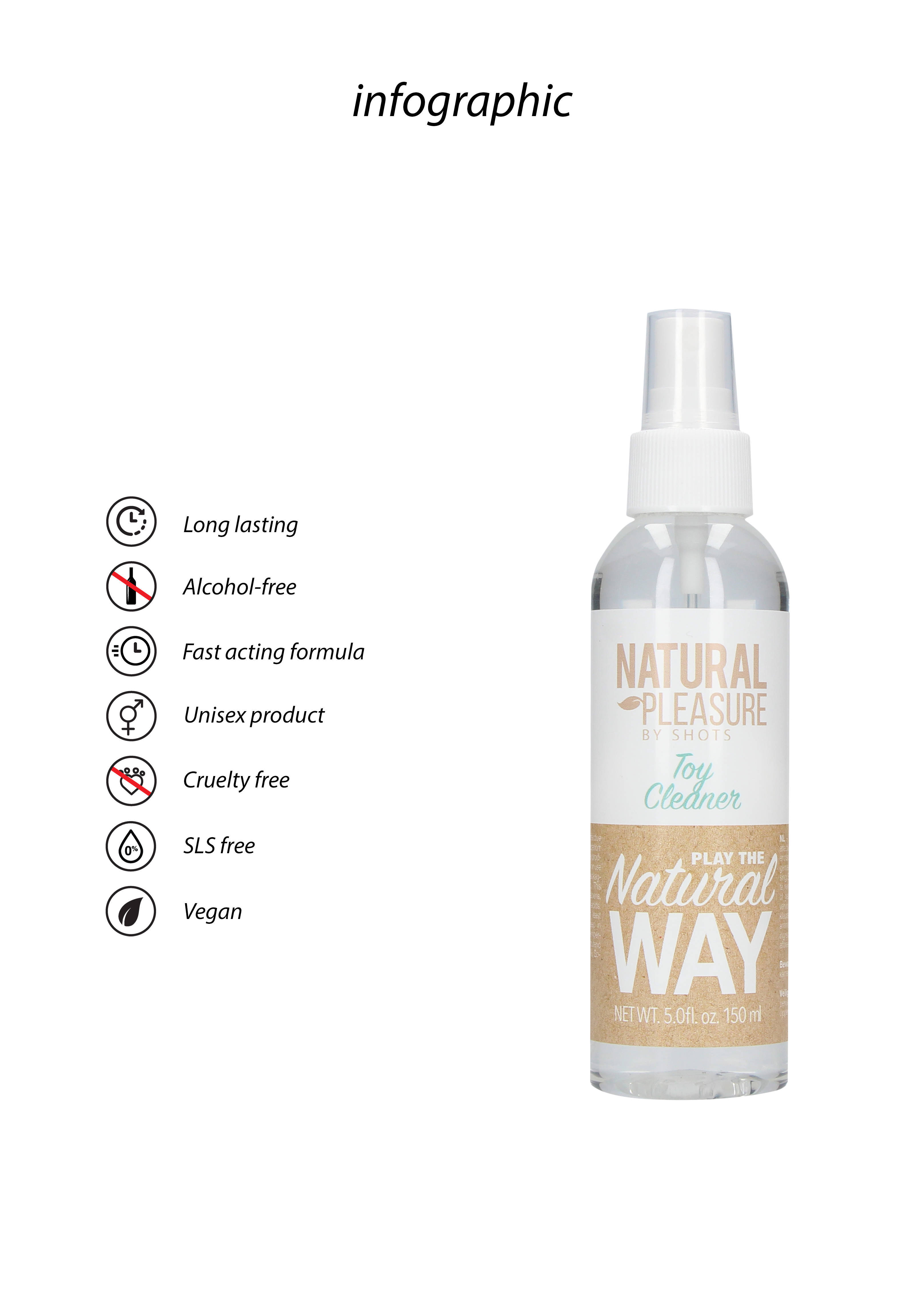 Natural Pleasure Natural toycleaner - 150 ml