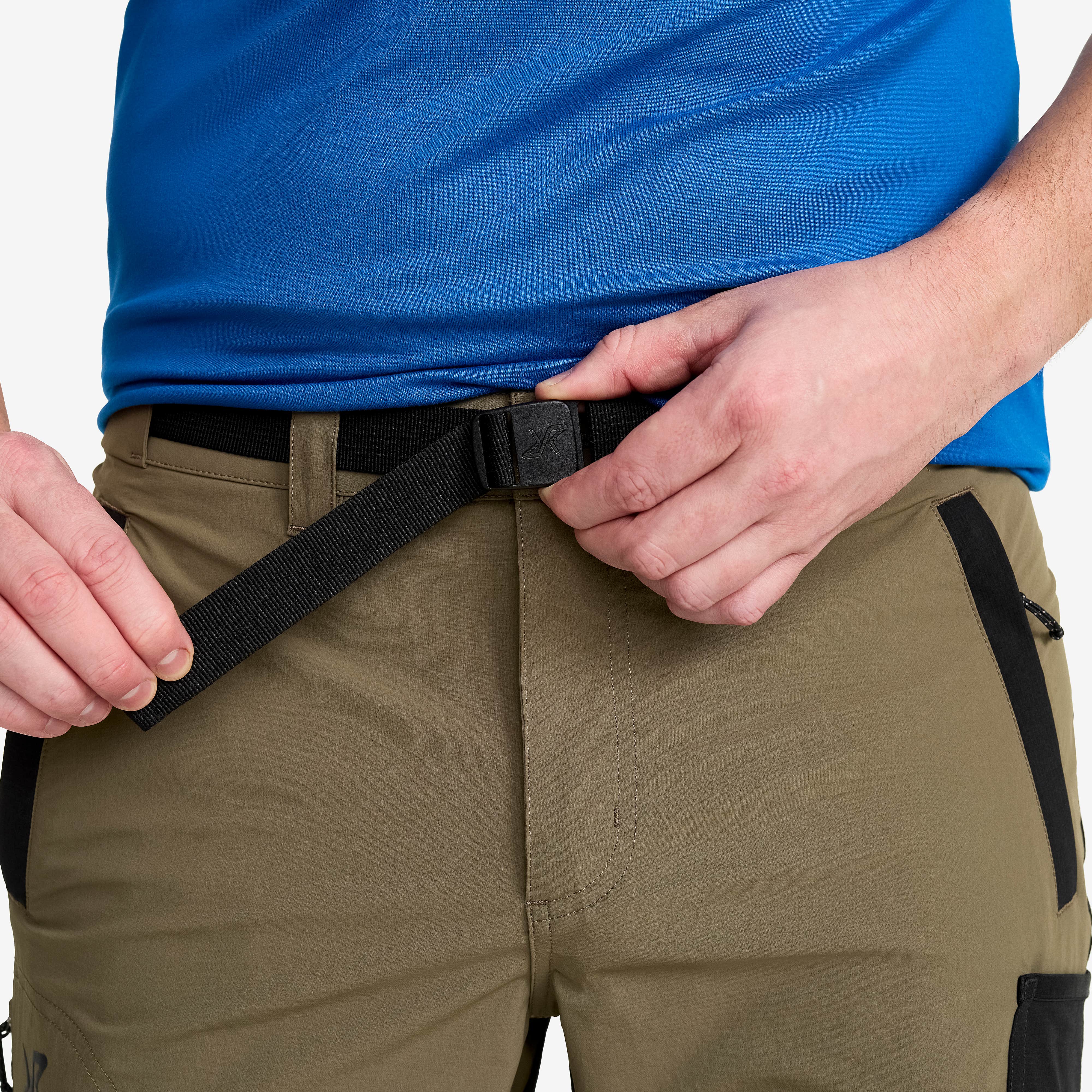 Elevate Pro Hiking Shorts Herre Light MossGray/Black