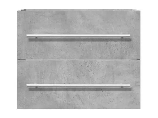Armoire d'évier Gris béton 60x38,5x48 cm Aggloméré
