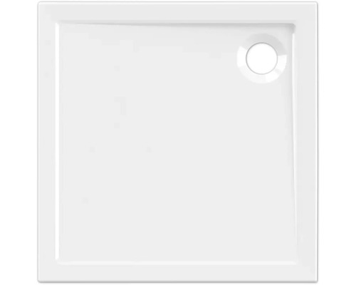 Jungborn CINQUE douchebak 80 x 80 x 2,5 cm glanzend wit 6032750