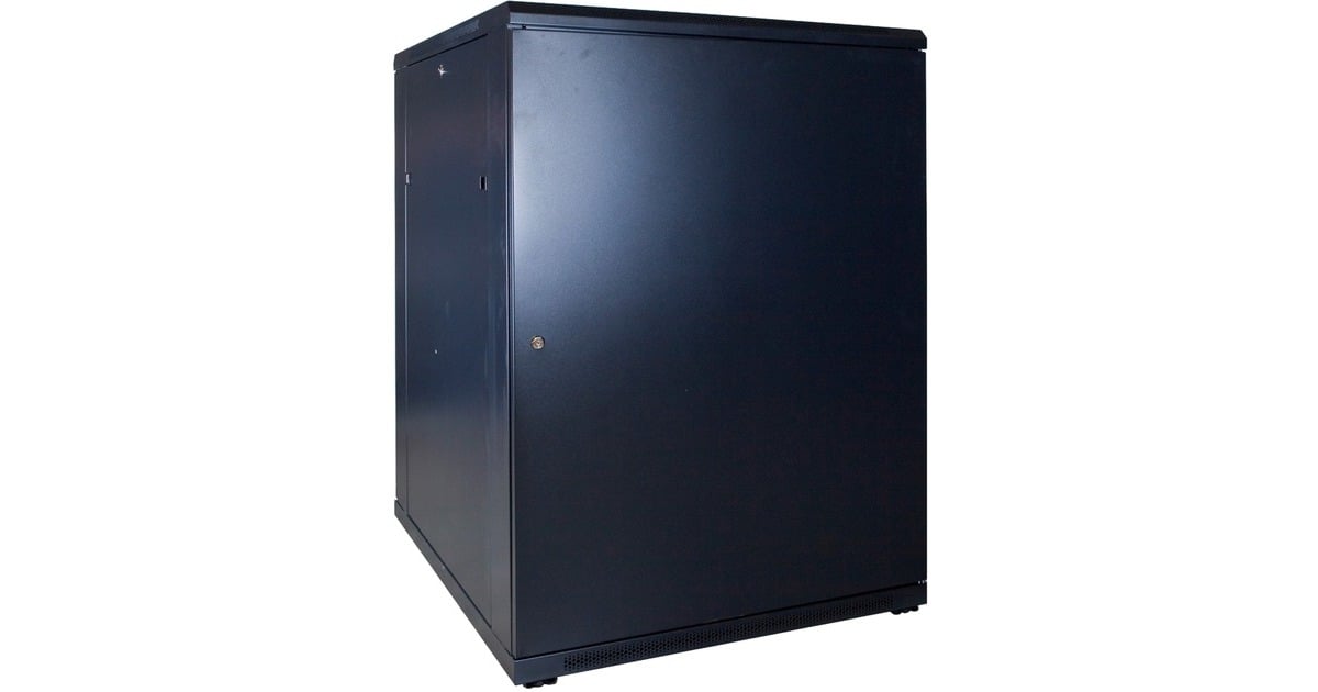 DSI22U serverkast met glazen deur - DS8022 server rack  (Zwart, 800 x 1000 x 1200mm)