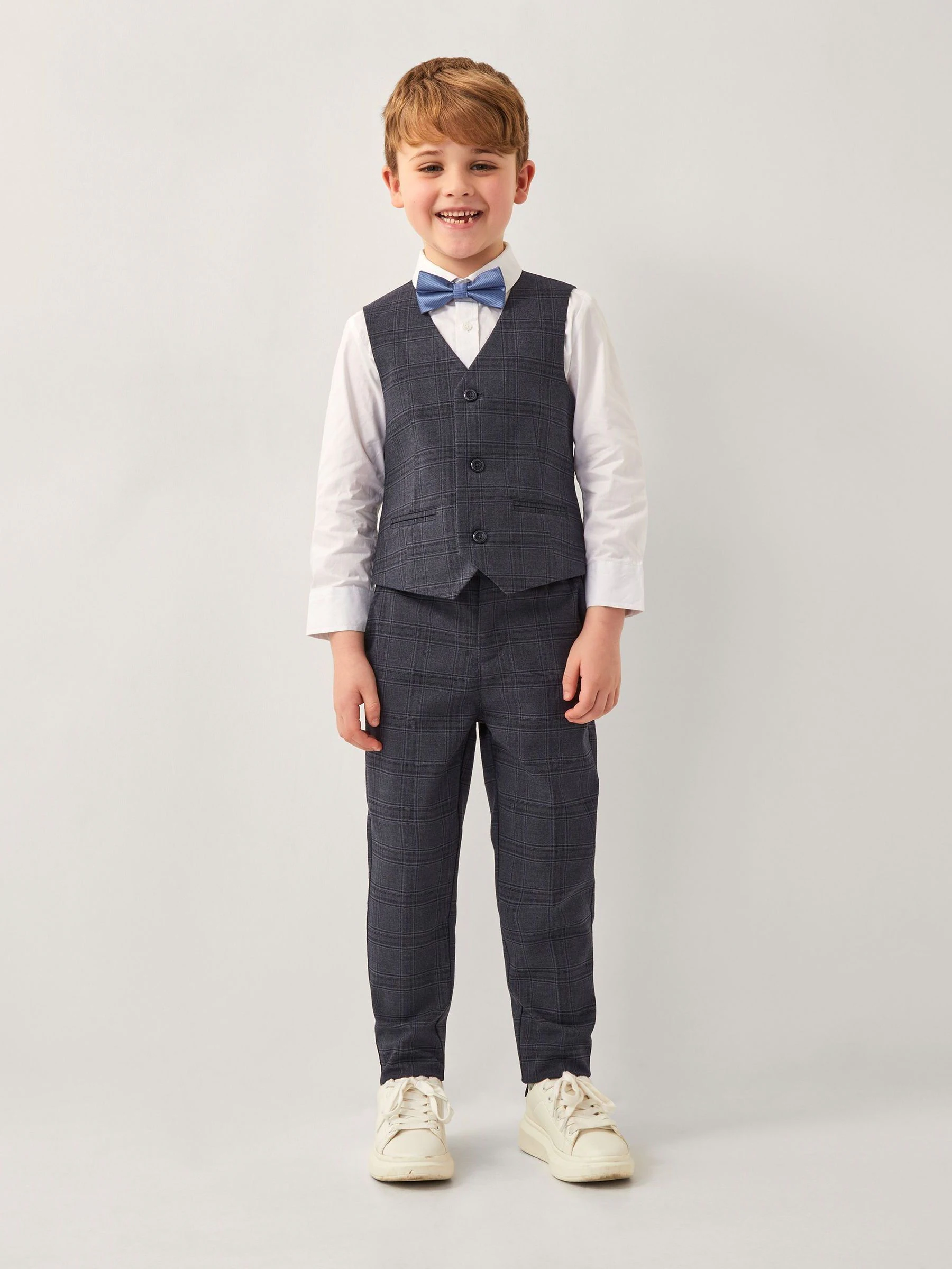 Monsoon 4-Piece Check Suit
