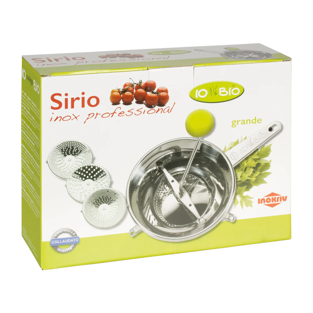 Moulin à légumes en inox Sirio 24 cm Trend'up