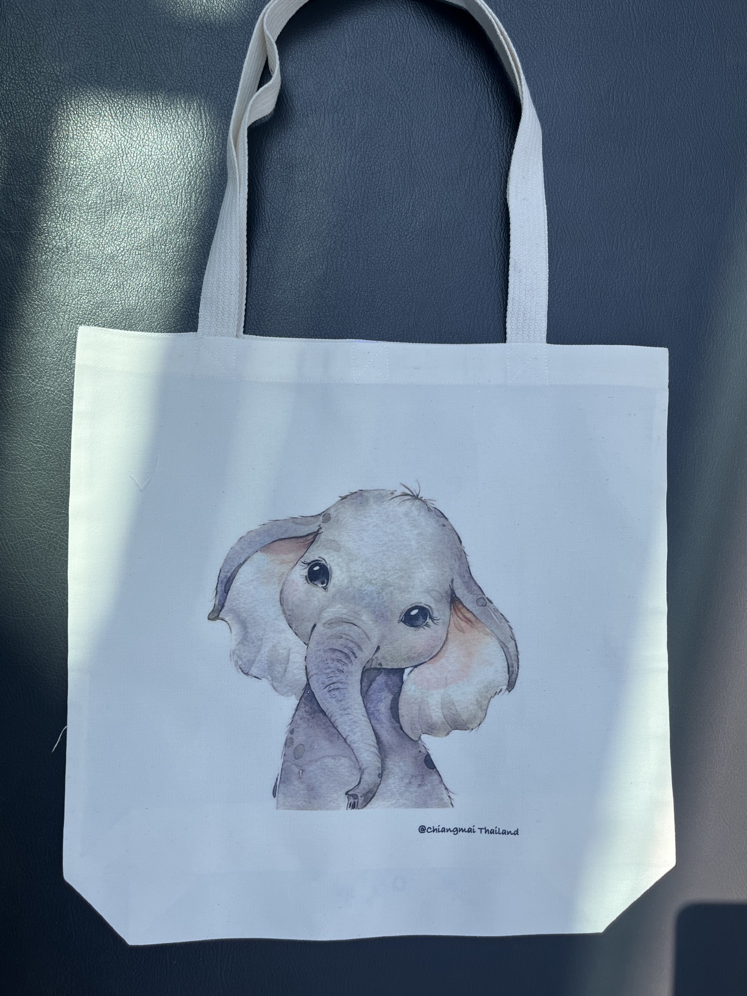 Stofftasche 'Elefant', multicolor, H 40 cm, B 40 cm, L 9 cm günstig bestellen