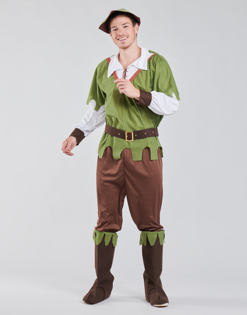 Fun Costumes - COSTUME ADULTE FOREST HUNTER - Multicolore