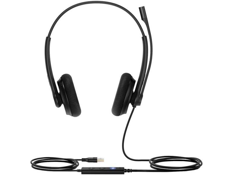 Yealink Headset UH34 Dual UC USB Yealink USB-Headset mit Kabel